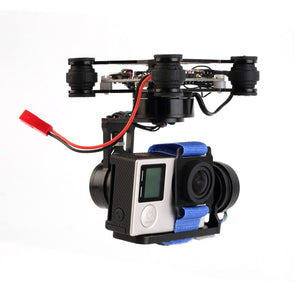 GOPRO03/GOPR04 CNC Metal Brushless 3-Axis Gimbal for GOPRO Series Compatible Cameras