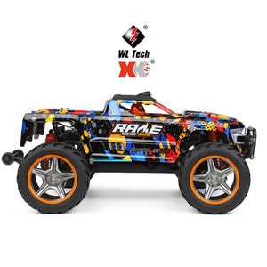 Wltoys 104016 104018 1:10 2.4G RC Car Remote Control Car 55KM/H 4WD Large Alloy Electric Crawler children Toy VS 104009