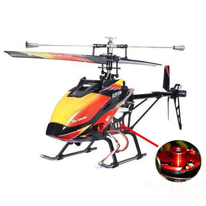 WLtoys V913 RC-Hubschrauber 2,4 GHz 4-Kanal mit LED-Suchscheinwerfer – RTF