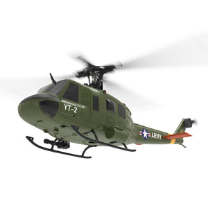 YuXiang F07 1:34 UH-1 HUEY Maßstab 2,4G 6CH Höhenhaltung Optische Flusspositionierung Dual-Brushless-Motor RC-Hubschrauber