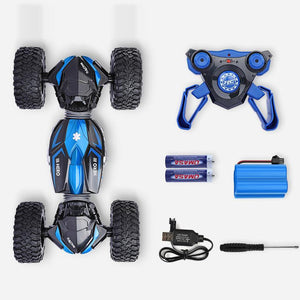 RC-Geländewagen, Rock Crawler, 2,4-GHz-Fernsteuerung, Monstertruck, 4WD, Doppelmotoren, Elektrorennwagen, Spielzeug, RTR, wiederaufladbarer Buggy, Hobbyauto