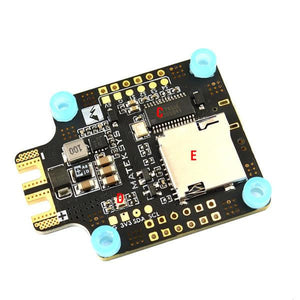 Matek Systems BetaFlight F405-CTR Flugsteuerung mit integriertem PDB, OSD, BEC und Stromsensor für RC-Drohnen