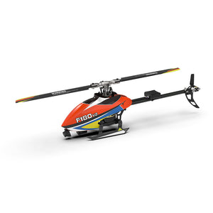 Verbesserter YUXIANG F180 V2 6CH 3D 6G System Dual Brushless Direct Drive Motor Aileronless RC Helicopter mit GPS & FPV
