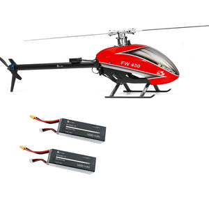 FLY WING FW450L V2.5 6CH FBL 3D Flying GPS Altitude Hold One-key Return RC Helicopter RTF