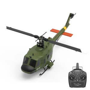 YuXiang F07 1:34 UH-1 HUEY Maßstab 2,4G 6CH Höhenhaltung Optische Flusspositionierung Dual-Brushless-Motor RC-Hubschrauber