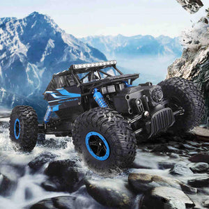 RC-Autos, Offroad-Fahrzeuge, ferngesteuerte Autos, Trucks, Fahrzeuge, 2,4 GHz, Allradantrieb, leistungsstark, Maßstab 1:18, Renn- und Kletterautos, elektrischer Rock Crawler Buggy, Hobbyspielzeug für Kinder