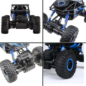 RC-Autos, Offroad-Fahrzeuge, ferngesteuerte Autos, Trucks, Fahrzeuge, 2,4 GHz, Allradantrieb, leistungsstark, Maßstab 1:18, Renn- und Kletterautos, elektrischer Rock Crawler Buggy, Hobbyspielzeug für Kinder