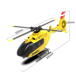 YU XIANG F06 EC135 Sechskanal-Flybarless-Simulationshubschrauber