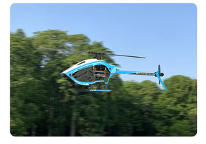 XZNRC F280 2,4 GHz 6-Kanal 6-Achsen-Gyro 3D6G Dual Brushless Direct Drive Motor Flybarless RC-Hubschrauber