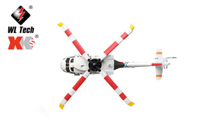 WLtoys  K270 Black Hawk UH-60L 4CH RC Helicopter with Optical Flow & Altitude Hold, 6-Axis Gyro for Beginners, 8 Min Flight