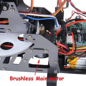 WLtoys V913 RC-Hubschrauber 2,4 GHz 4-Kanal mit LED-Suchscheinwerfer – RTF