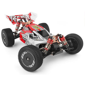 WLtoys 144001 RC Drift-Auto, 60 km/h, Maßstab 1:14, elektrisch, Allradantrieb, Leichtmetall-Geländewagen