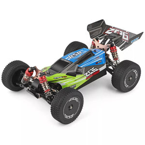 WLtoys 144001 RC Drift-Auto, 60 km/h, Maßstab 1:14, elektrisch, Allradantrieb, Leichtmetall-Geländewagen
