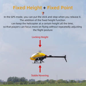 FLY WING FW450L V2.5 6CH FBL 3D Flying GPS Altitude Hold One-key Return RC Helicopter RTF
