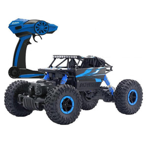 RC Cars Off-Road Remote Control Car Trucks Vehicle 2.4Ghz 4WD Powerful 1: 18 Racing Climbing Cars Radio Electric Rock Crawler Buggy Hobby Toy for Kids