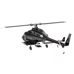 YUXIANG F02S AirWolf 2.4G 9CH 6G GPS Optische Flusslokalisierung LiDAR TOF Höhenhaltung Dualer bürstenloser Motor Maßstab 1:34 Flybarless RC Hubschrauber RTF