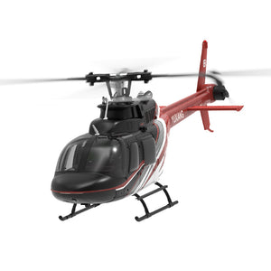 YU XIANG F08 1:27 Bell-206 Maßstab 2,4G 6CH Höhenhaltung Optische Flusspositionierung Dual-Brushless-Motor RC-Hubschrauber