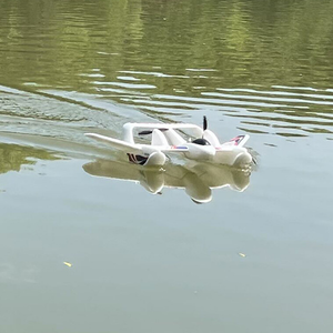 YF-350 Sea Land Air 290mm Wingspan 2.4G 2CH Built-in Gyro EPP RC Airplane Glider RTF With LED Light