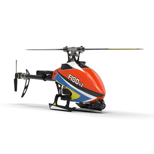 Verbesserter YUXIANG F180 V2 6CH 3D 6G System Dual Brushless Direct Drive Motor Aileronless RC Helicopter mit GPS &amp; FPV 