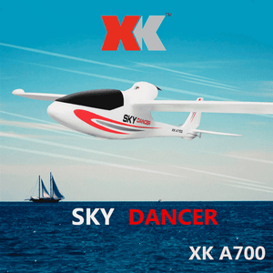 XK A700 RC Helicopter 2.4G 3CH with aerial photography and LED lights-RTF