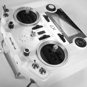 FrSky ACCST Taranis Q X7 Sender 2,4 GHz 16-Kanal Modus 2 Weiß/Schwarz Internationale Version für RC-Drohnen