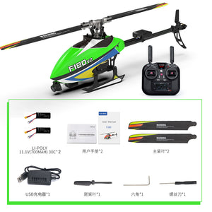 Verbesserter YUXIANG F180 V2 6CH 3D 6G System Dual Brushless Direct Drive Motor Aileronless RC Helicopter mit GPS &amp; FPV 