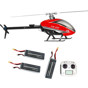 FLY WING FW450L V2.5 6CH FBL 3D Flying GPS Altitude Hold One-key Return RC Helicopter RTF