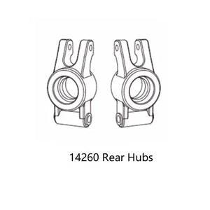 MJX HYPER GO 14302 RC Car Spare Parts