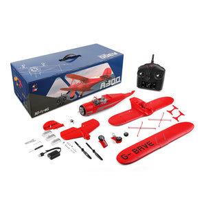XK A300-Beech D17S 550mm Wingspan 2.4GHz 4CH 3D/6G System EPP Fixed Wing RC Airplane Biplane RTF