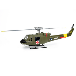 FlyWing Huey UH1 V4 6CH mit ACE Flugsteuerung, GPS, selbststabilisierender RC-Hubschrauber