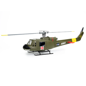 FlyWing Huey UH1 V4 6CH mit ACE Flugsteuerung, GPS, selbststabilisierender RC-Hubschrauber