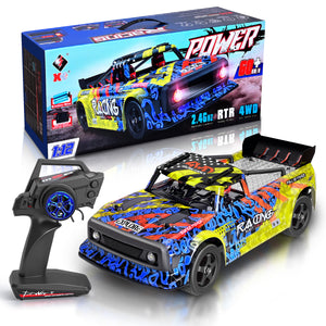 Wltoys 124020 Bürstenloser ferngesteuerter Wagen 1:12 Allradantrieb Hochgeschwindigkeits-RC-Driftwagen Elektrisches Rennfahrzeug