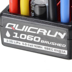 QuicRun 1060 Brushed ESC 60A wasserdichter ESC RTR für HSP Klettermodellauto