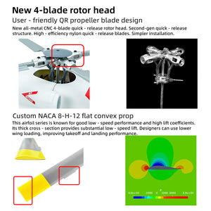 [PreOrder] FLYWING MH-60T Jayhawk 1:14 Scale US Coast Guard RC Helicopter - 4-Blade GPS Hover, One-Key Return, 20+ Min Flight, RTF Ready to Fly