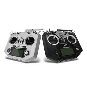 FrSky ACCST Taranis Q X7 Sender 2,4 GHz 16-Kanal Modus 2 Weiß/Schwarz Internationale Version für RC-Drohnen
