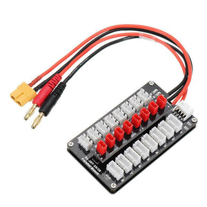 8x JST 2S/3S Parallelplatine für IMAX B6 ISDT Q6 D2 Ladegerät