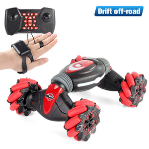 Ferngesteuertes Stuntauto mit Gestensteuerung, Geländewagen mit Licht, Musik, Drift- und Tanzfunktion, seitliches Fahren – ein tolles Geschenk für Kinder!