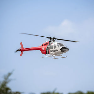 FLY WING Bell 206 V3/V4 Klasse 470 6-Kanal Brushless-Motor GPS Höhenhalte-Scale-RC-Hubschrauber