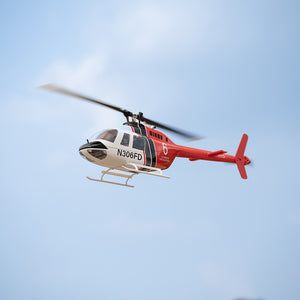FLY WING Bell 206 V3/V4 Klasse 470 6-Kanal Brushless-Motor GPS Höhenhalte-Scale-RC-Hubschrauber