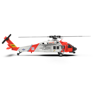 YXZNRC F09-S 2,4 GHz 6-Achsen-Gyro-Brushless-Küstenwachen-Uh60-Rettungshubschrauber mit GPS und FPV