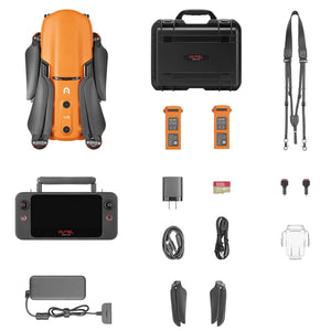 Autel Robotics EVO 2 PRO V3 Kameradrohne, 12 Bit HDR 6K, 40 Minuten Flugzeit, 15 km Reichweite, 2,4/5,8 GHz/900 m Reichweite, Quadcopter