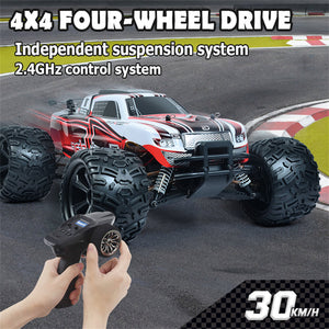 HG TRASPED 104 1/10 2.4G 4WD 30km/h RC Car Knight 570 Brushed High Speed Off-road Truck Vehicles Models RTR Toy