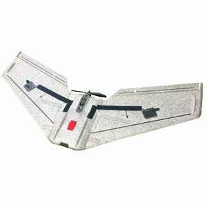 Reptile S800 V2 RC-Flugzeugbausatz, 820 mm Spannweite, Grau, FPV, EPP, Nurflügler-Rennflugzeug 