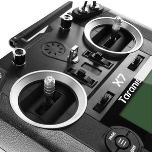 FrSky ACCST Taranis Q X7 Sender 2,4 GHz 16-Kanal Modus 2 Weiß/Schwarz Internationale Version für RC-Drohnen