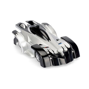 RC-Auto mit LED-Beleuchtung, das Wände hochfährt und sich um 360 Grad drehen kann 