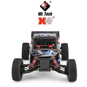 Wltoys 124018 RTR 1/12 2.4G 4WD 60km/h Metallchassis RC-Auto Fahrzeugmodelle Kinderspielzeug