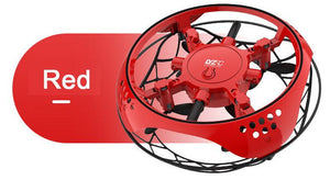 Mini-Induktions-Vierachsen-Flugzeug mit automatischer Hindernisvermeidung durch Infrarot-Induktion (UFO-Spielzeug)